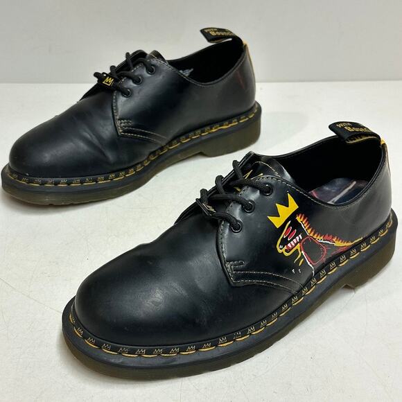 GUC Dr. Martens x Jean-Michel Basquiat 1461 T-Rex Pez Dispenser Derby M 8 W 9 main image 12